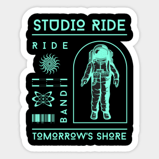 Ride - Tomorrows shore // In album Fan Art Designs Sticker